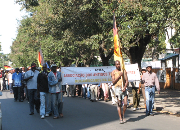 german demo in maputo.JPG